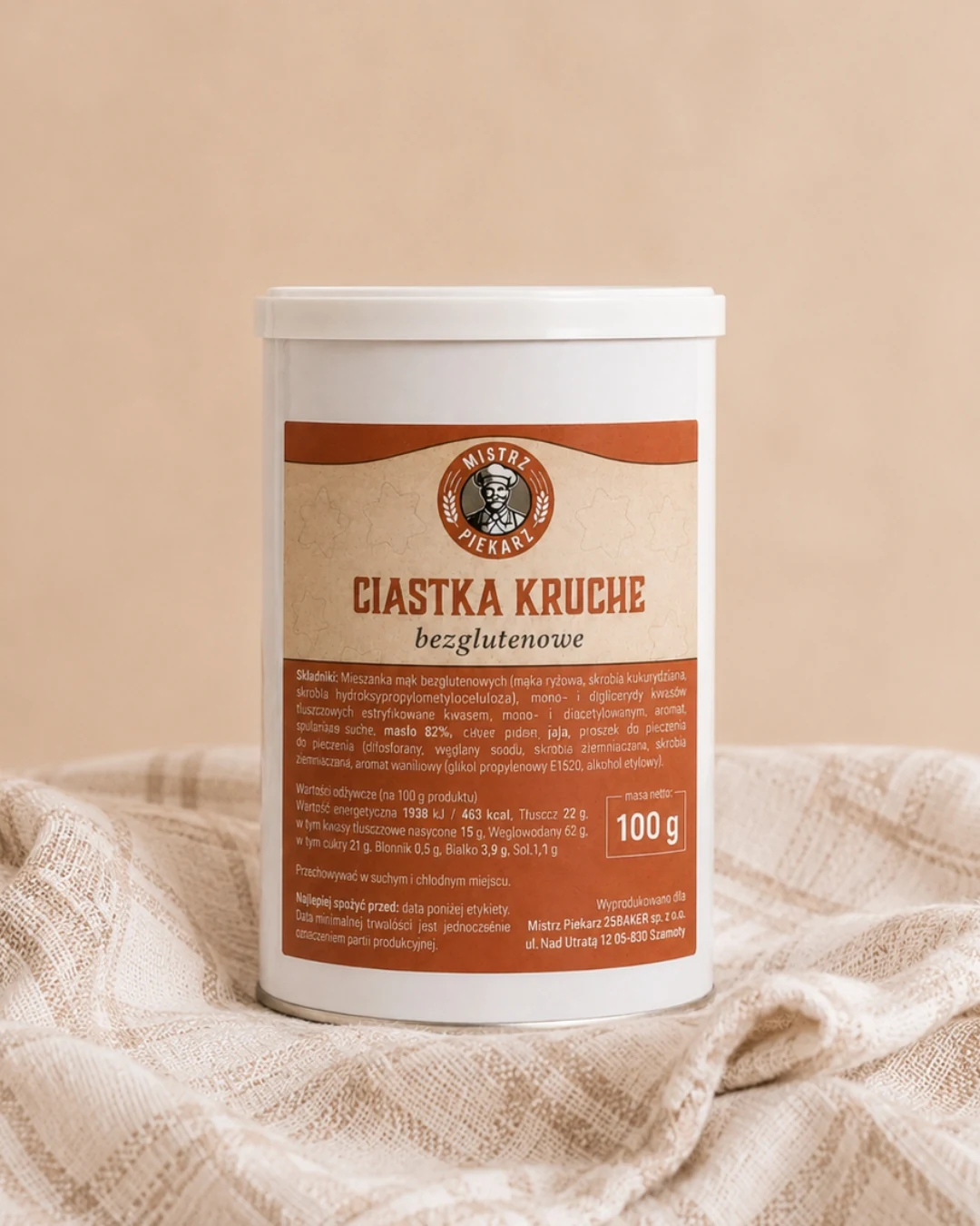 Ciasteczka Kruche Bezglutenowe
